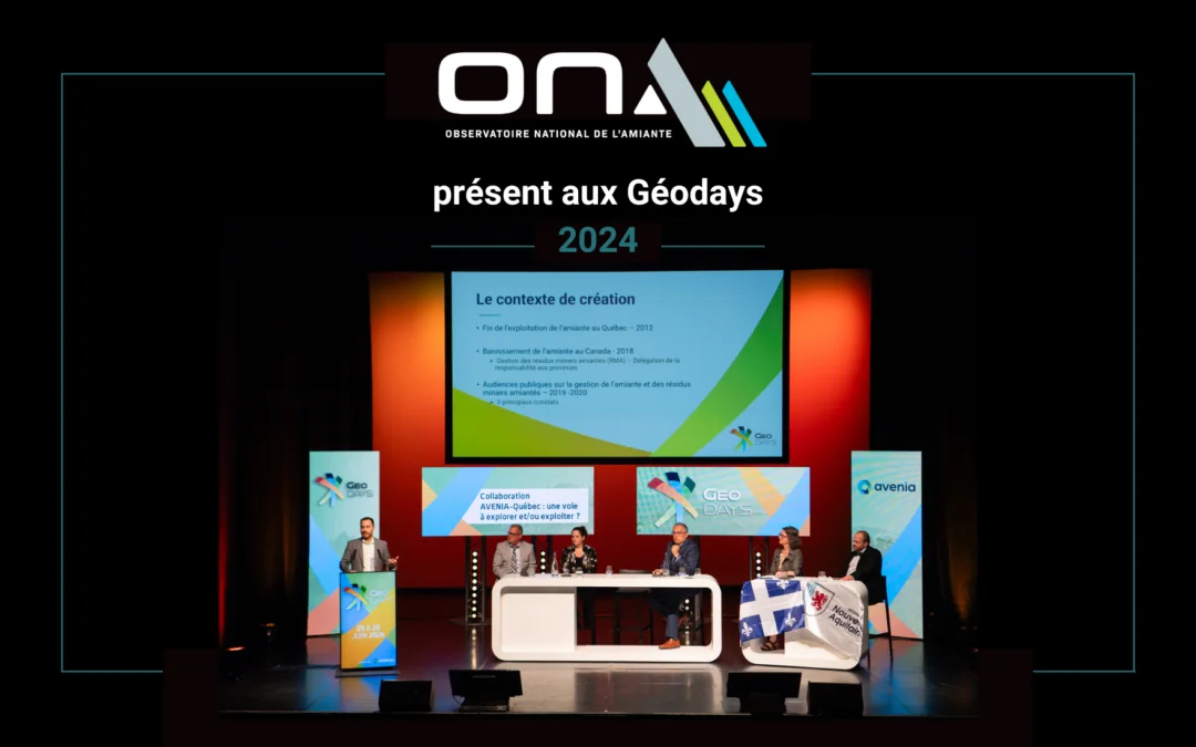 L&rsquo;ONA aux Géodays 2024