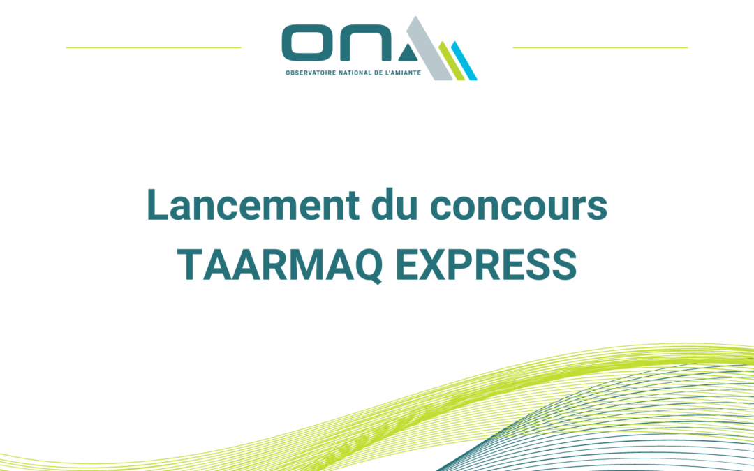 Lancement du premier concours TAARMAQ Express