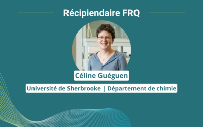 Portrait de Céline Guéguen – Récipiendaire FRQ