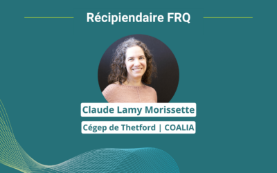 Portrait de Claude Lamy-Morissette – Récipiendaire FRQ