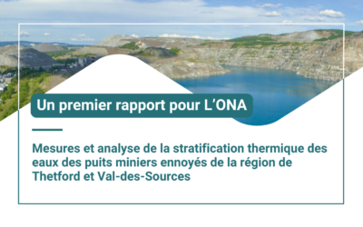 Un premier rapport de recherche pour l’ONA !