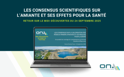 Les consensus scientifiques sur l’amiante et ses effets pour la santé ｜Midi-Découvertes du 24 septembre 2025