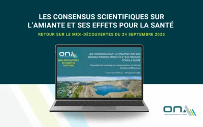 Les consensus scientifiques sur l’amiante et ses effets pour la santé ｜Midi-Découvertes du 24 septembre 2025