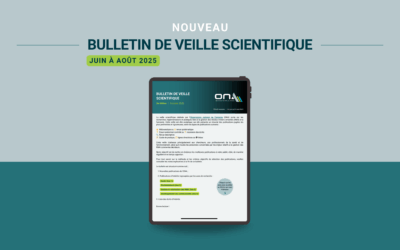 Nouveau bulletin de veille scientifique – Édition juin à août 2025
