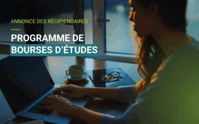 Annonce des récipiendaires au Programmes de bourses d&rsquo;études