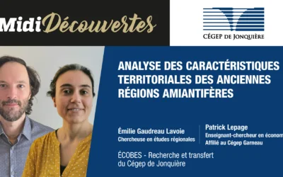 Midi-Découvertes | Analyse des caractéristiques territoriales des anciennes régions amiantifères